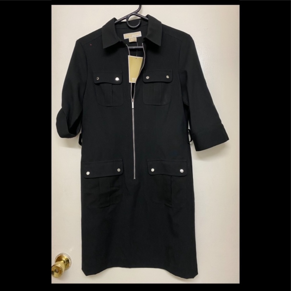 Michael Kors Safari black Shirt Dress